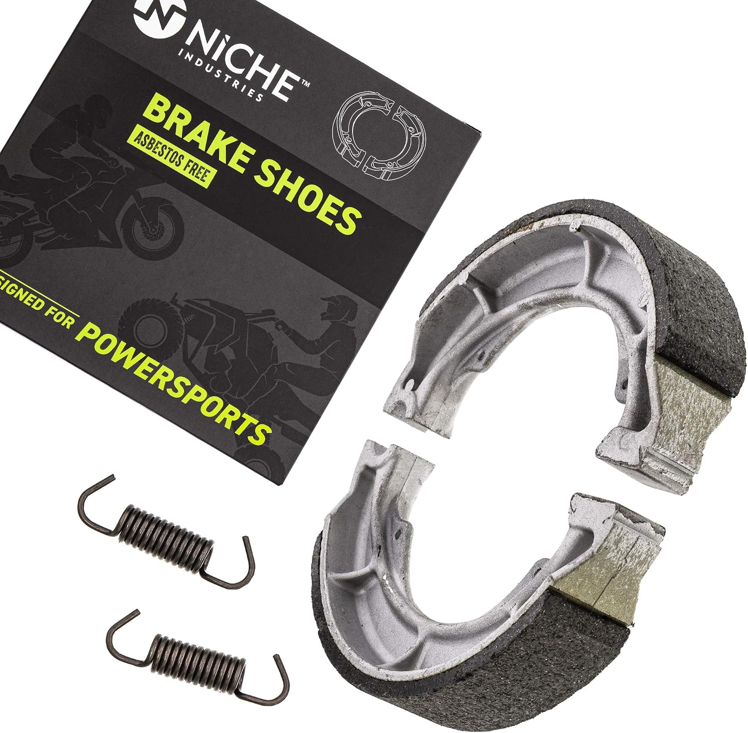 NICHE Brake Shoe for Suzuki Savage 650 Boulevard S40 GS450L 64400-44810 Rear