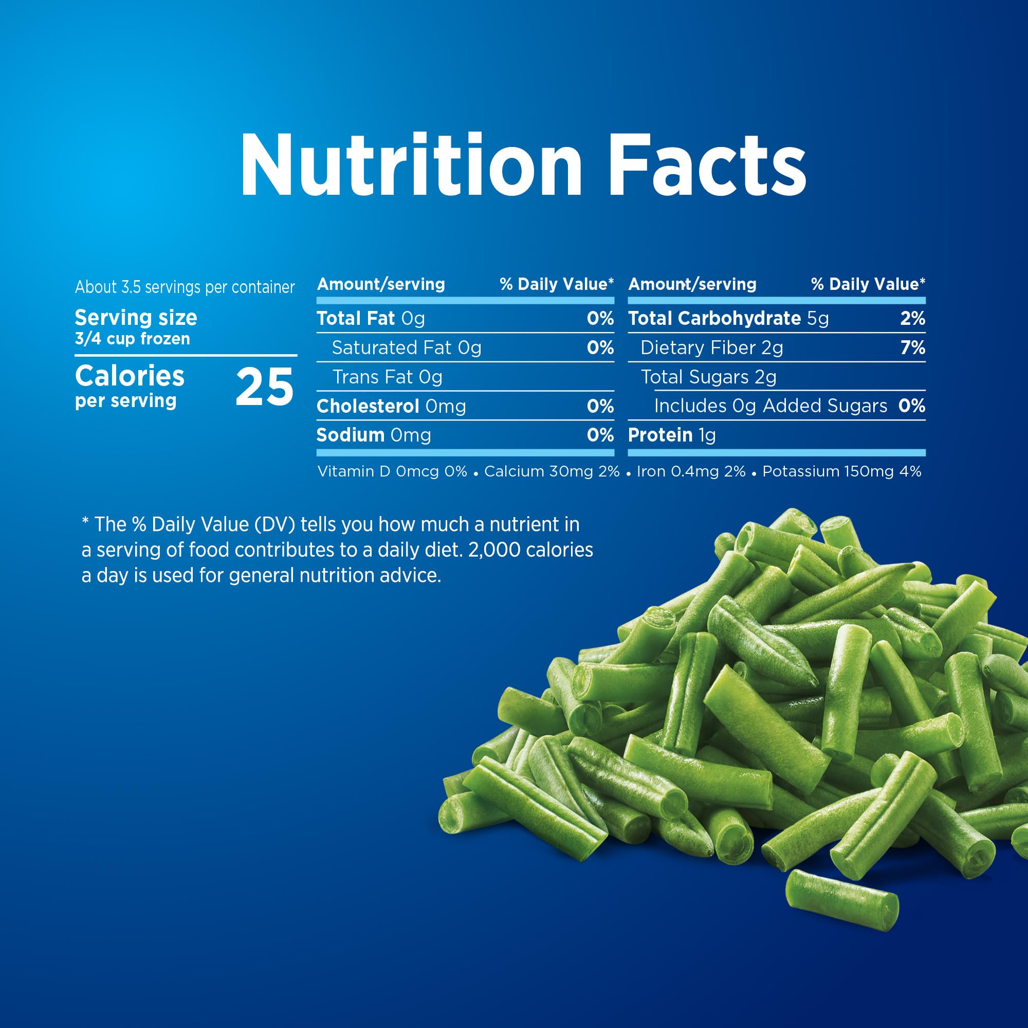 Birds Eye Steamfresh Cut Green Beans Frozen Vegetable 10 OZ — view 2