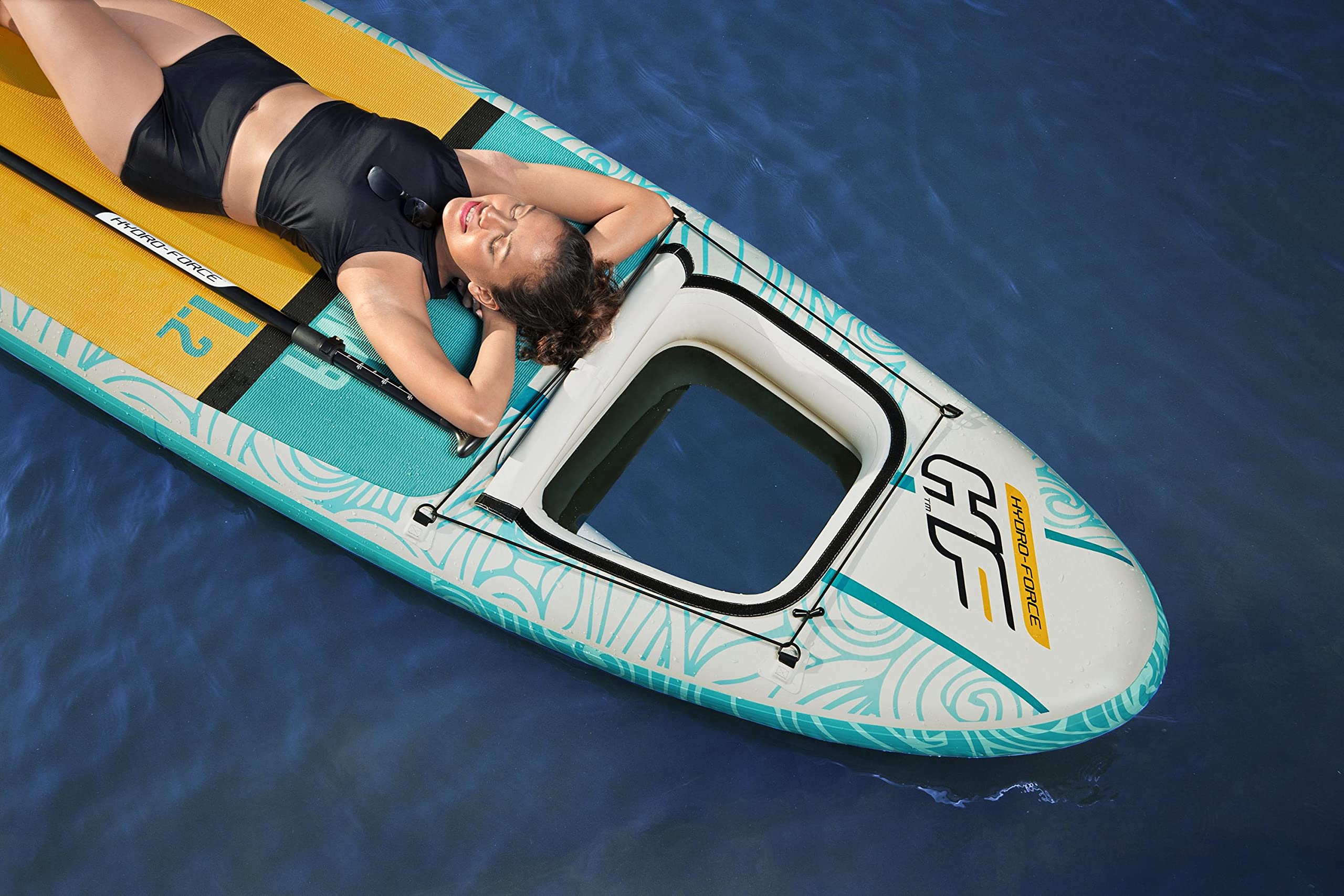 Bestway Hydro-Force - Hydro-Force 3,05 m x 84 cm x 12 cm Set da SUP Sea Breeze Unisex Adulto