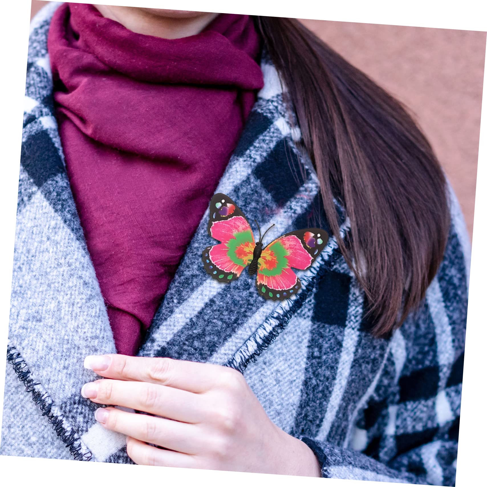 GALPADA Broches de Plástico Forma de, 100 Piezas Pvc | Decoración para Mochilas y Sombreros, Diseño Delicado de Varios Estilos, Fácil de Llevar y No se Deforma