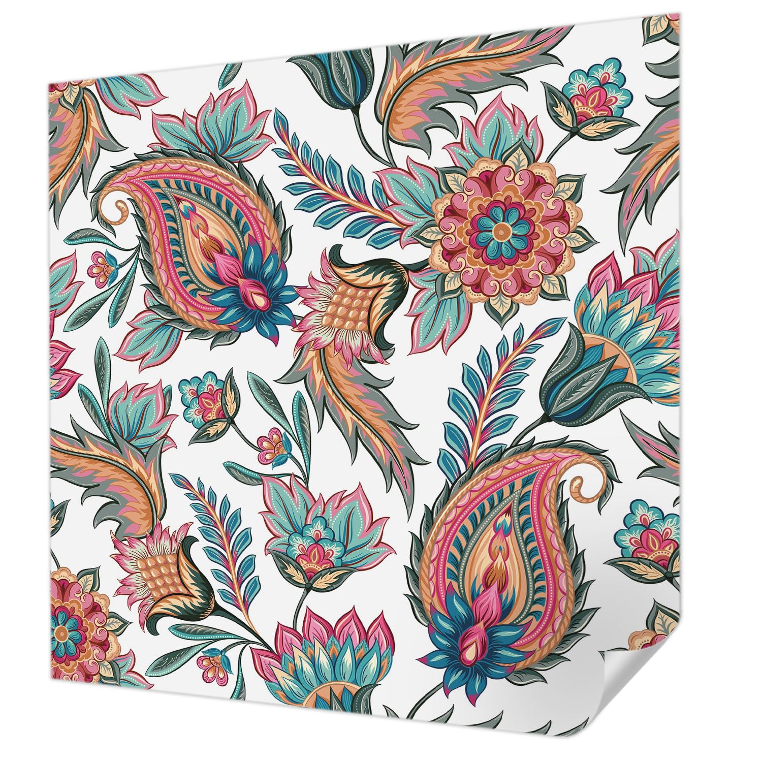 Revêtement mural autocollant 250x250 cm panoramique de haute qualité à motifs orientaux
