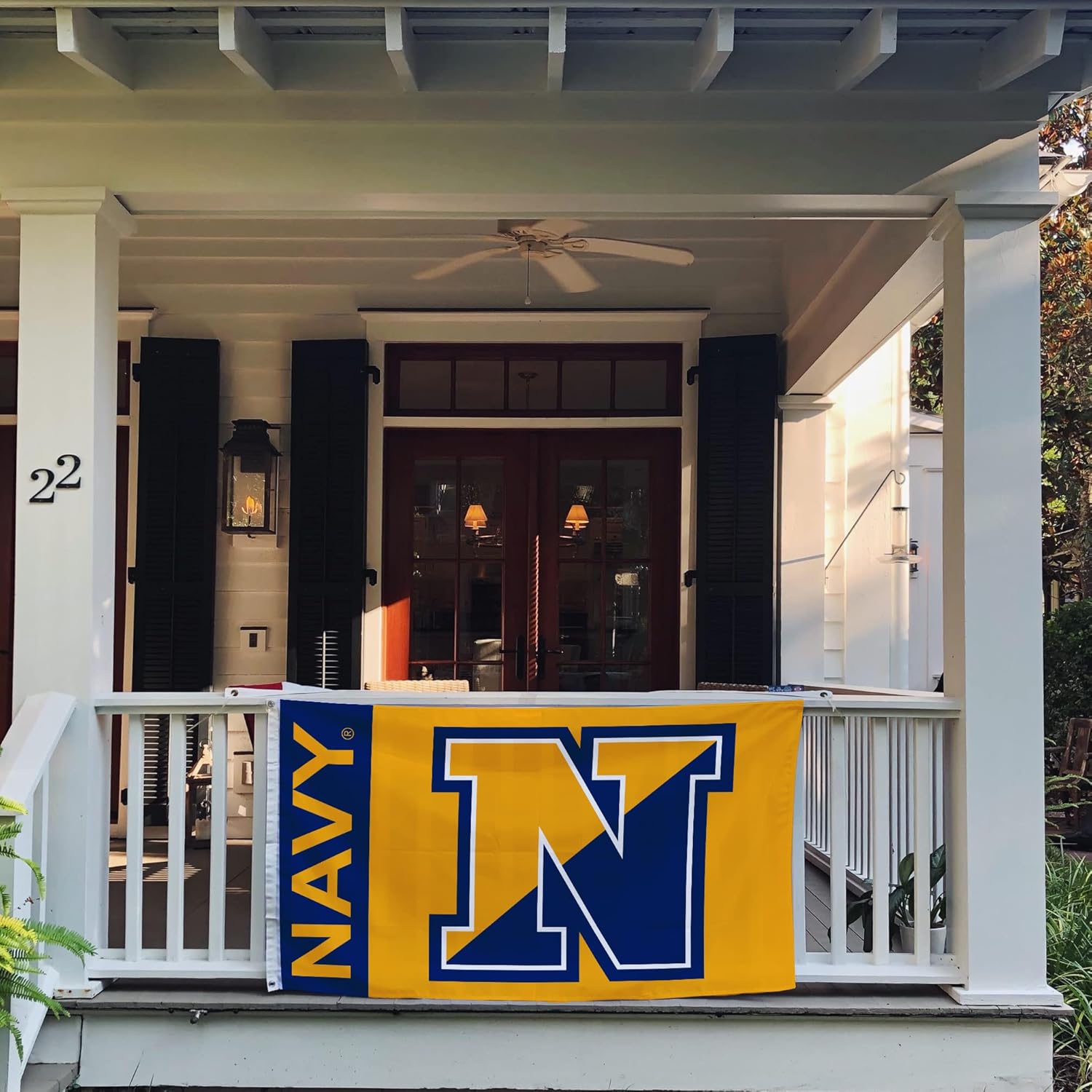 Desert Cactus United States Navy Flag US 100% Polyester Indoor Outdoor 3x5 feet Flags (Flag 2) - Image 4