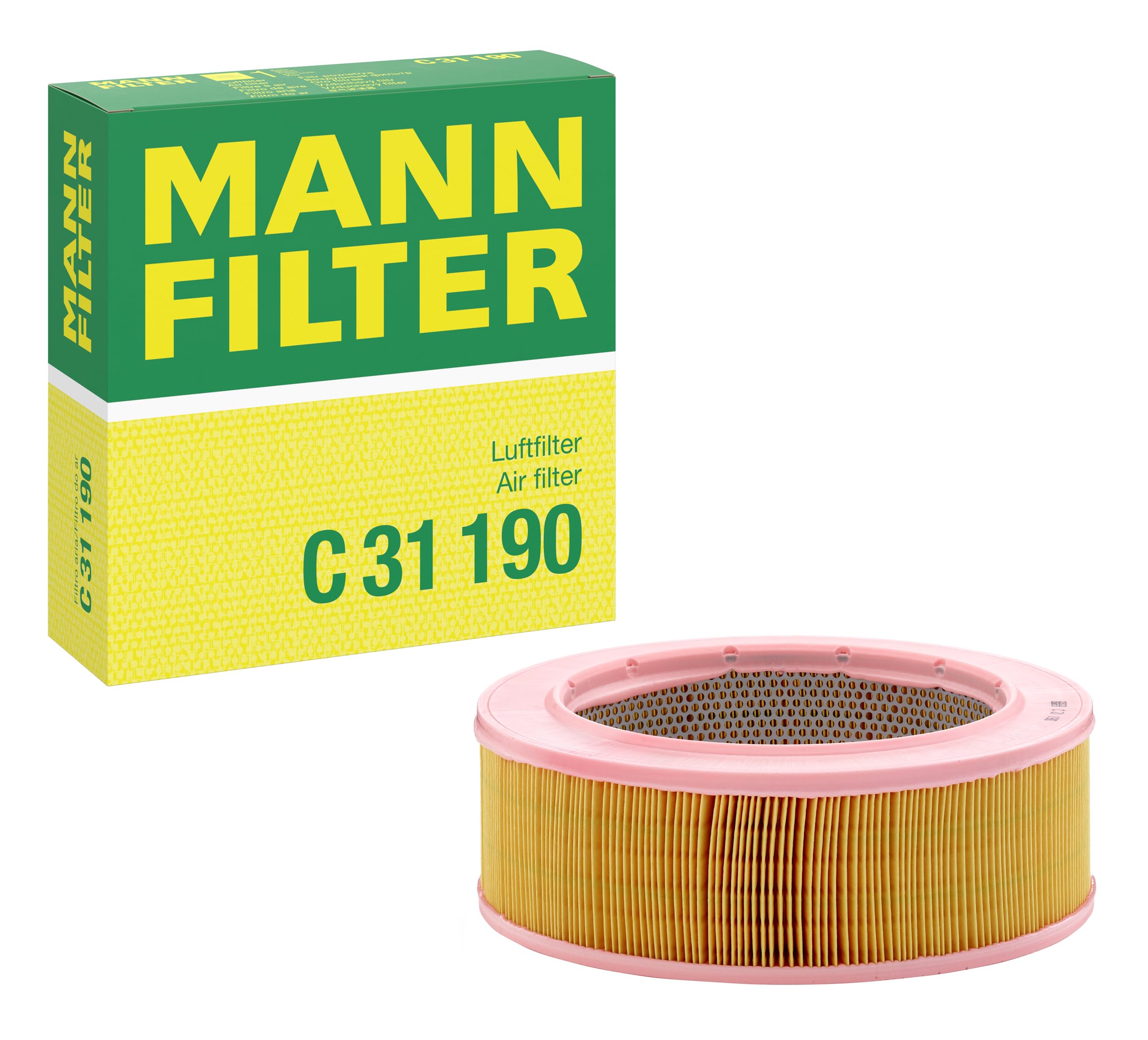 AIR FILTER C 31 190 FOR MERCEDES-BENZ 123/Break/T-Model OM 617.952 3.0L 5cyl 123