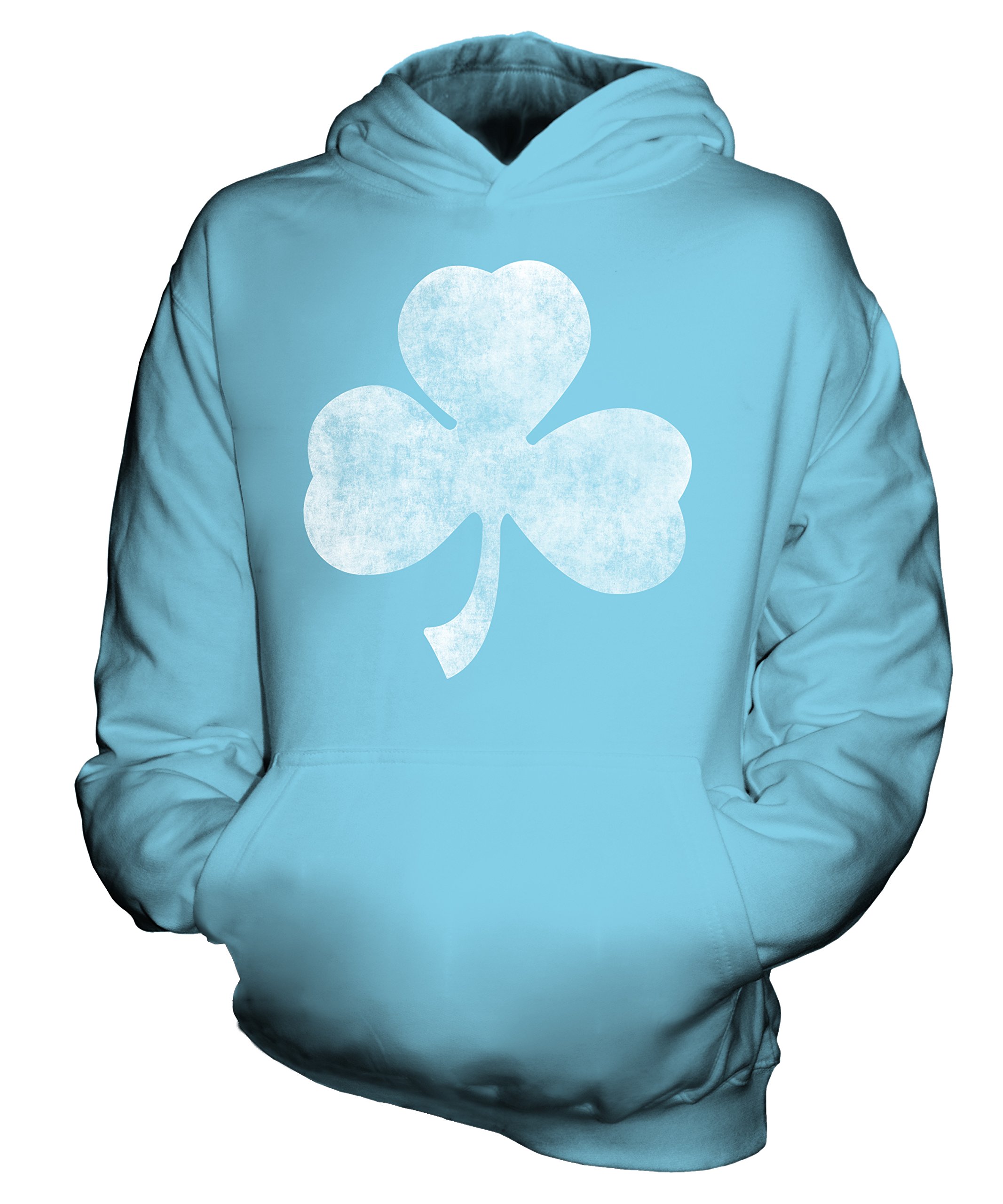 Candymix Trifoglio Stampa Sbiadita Unisex Bambino Ragazzi/Ragazze Felpe con Cappuccio