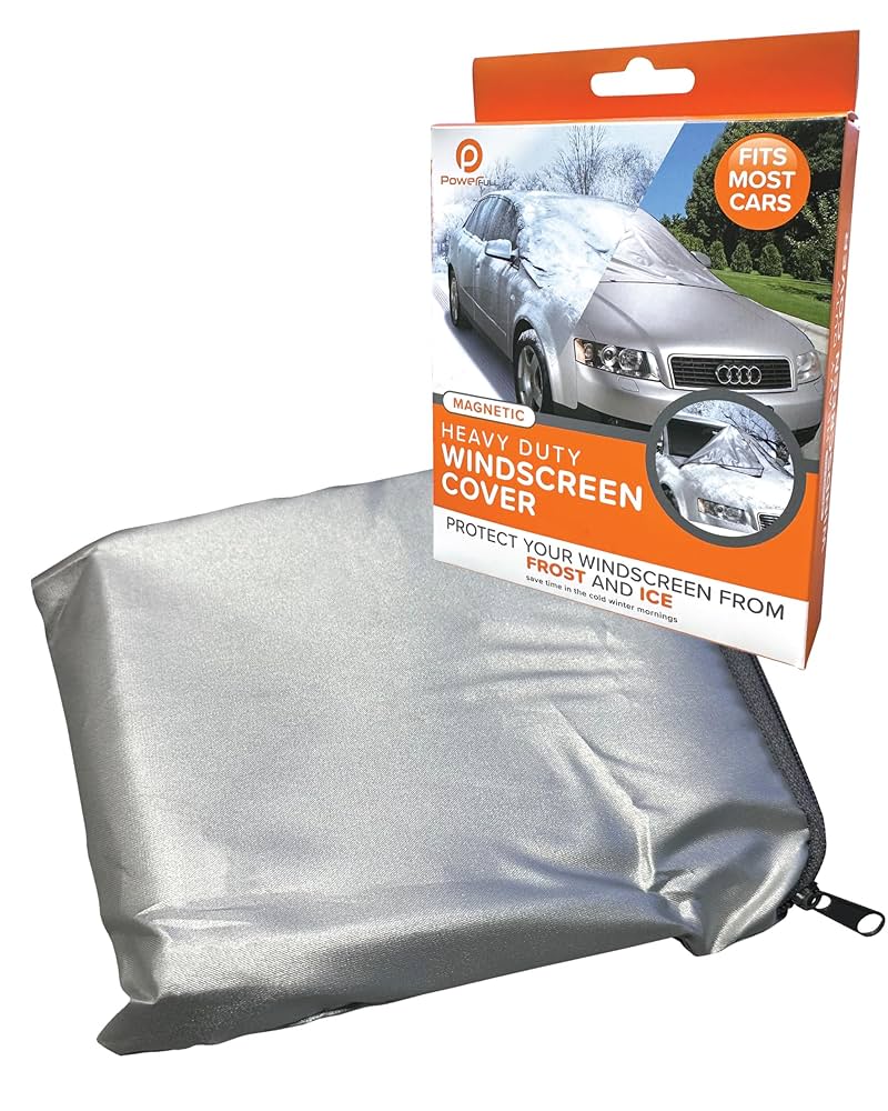 Aazon.co: Windshield Cover For Ice Snow Sun, Heavy Duty Ultra Thick Protective Windscreen