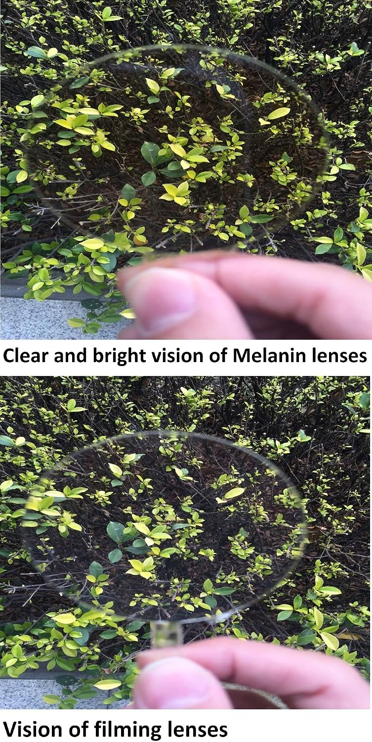 Viscare US Patent-Melanin Anti Blue light Blocking Filtering Computer Gaming Reading Reader Glasses Clip On UV400