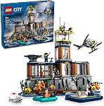 LEGO City Custom Police Car Garage Building Toy for Kids - Modular Construction Set for Pretend Play - Building Blocks W/Police Car Toy for Boys & Girls, Ages 6+ - Gift Idea for Birthdays - 60457