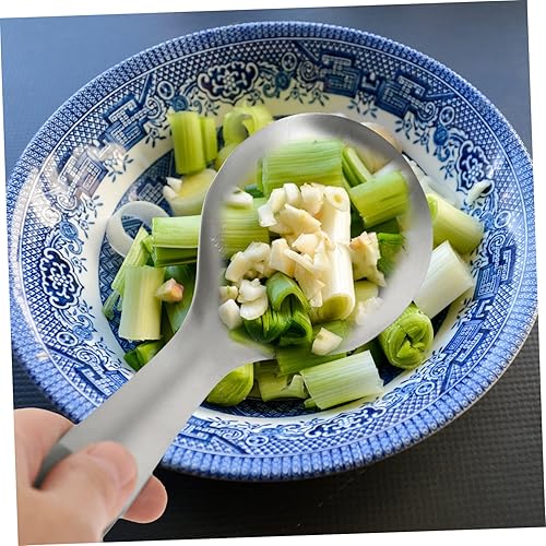 Miniatura 2 de DOITOOL Cuchara ralladora de jengibre, 2 piezas de acero inoxidable, trituradora de ajo, mini rallador de alimentos multifuncional para frutas de