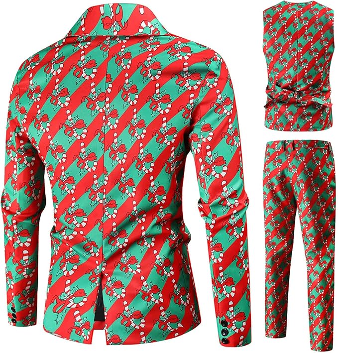 Amazon.co.jp: [Joielmal] クリスマス 衣装 メンズ スーツ