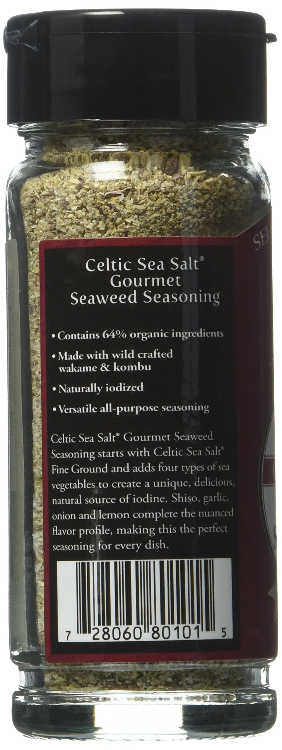 Celtic Sea Salt Gourmet Shaker Versatile Adds Umami Taste to a
