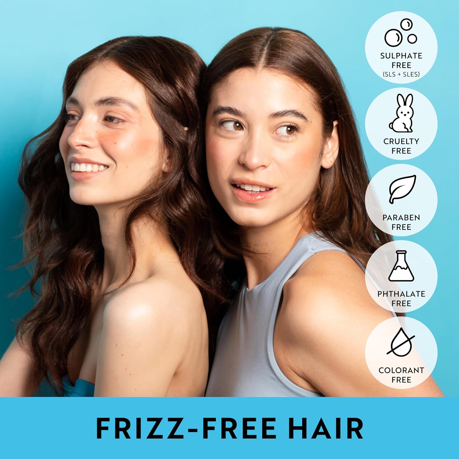 Lu by LatinUs Beauty Control Set Anti-Frizz Tame & Sleek Shampoo and Conditioner Set (24 oz) - Image 2