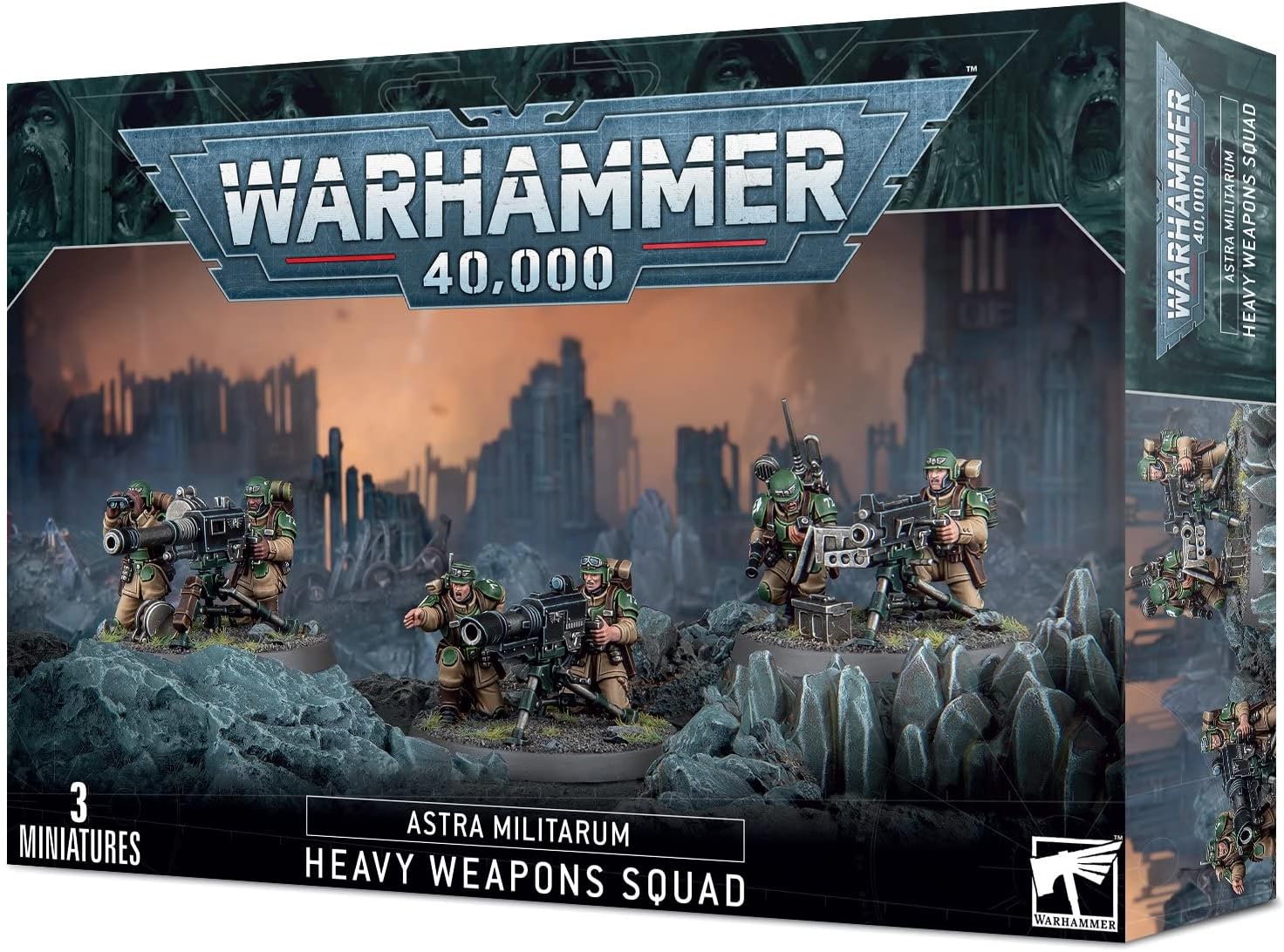 Games Workshop Warhammer 40K: Astra Militarum - Cadian Heavy Weapons Squad