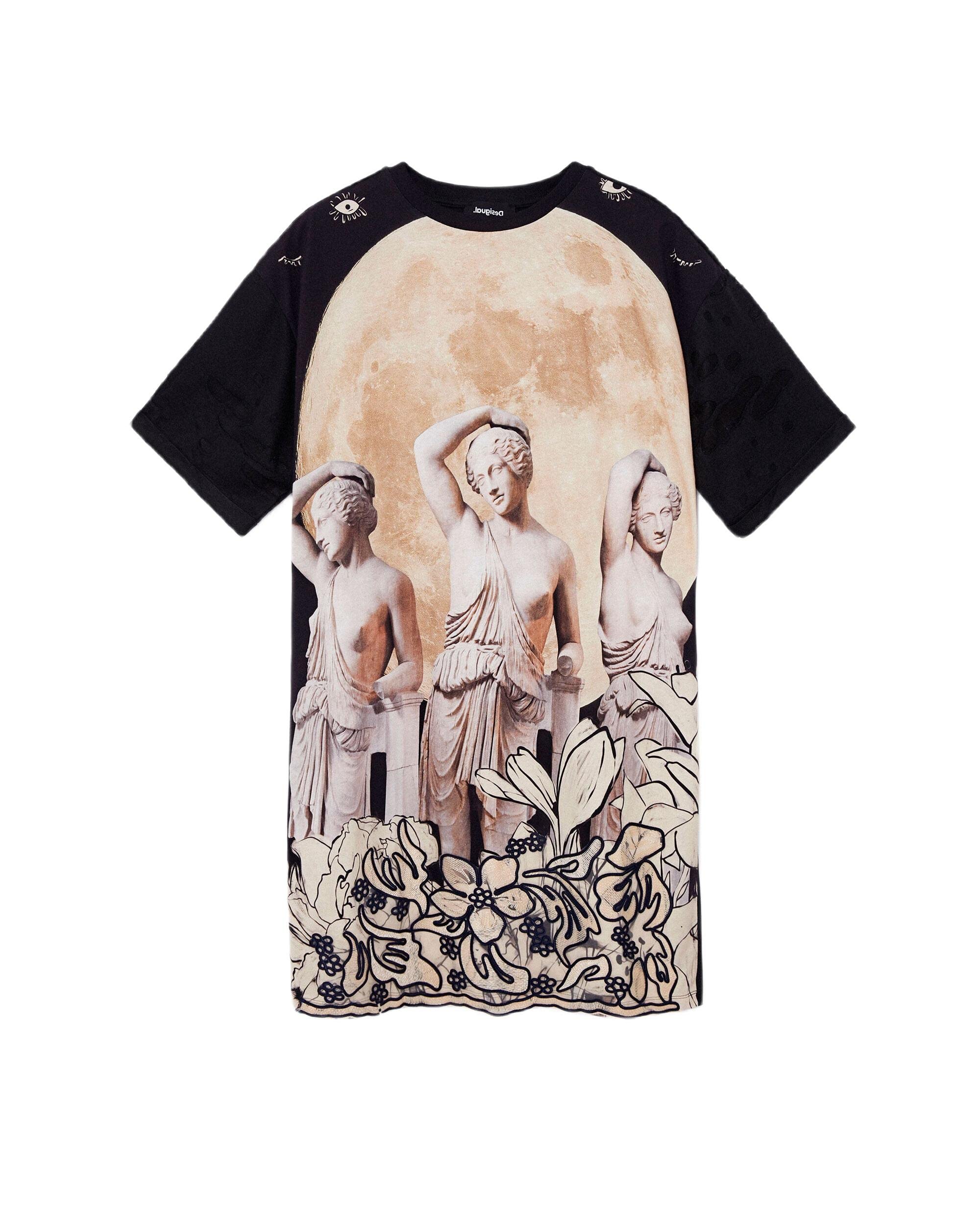 Desigual Vest_Atenas Vestido Casual. Mujer