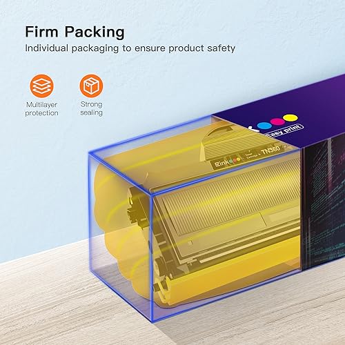 Vista 78 de E-Z Ink Cartucho de tóner compatible TN433 de repuesto para Brother TN433 TN-433 TN433bk TN431 para usar con impresora Brother MFC-L8900Cdw