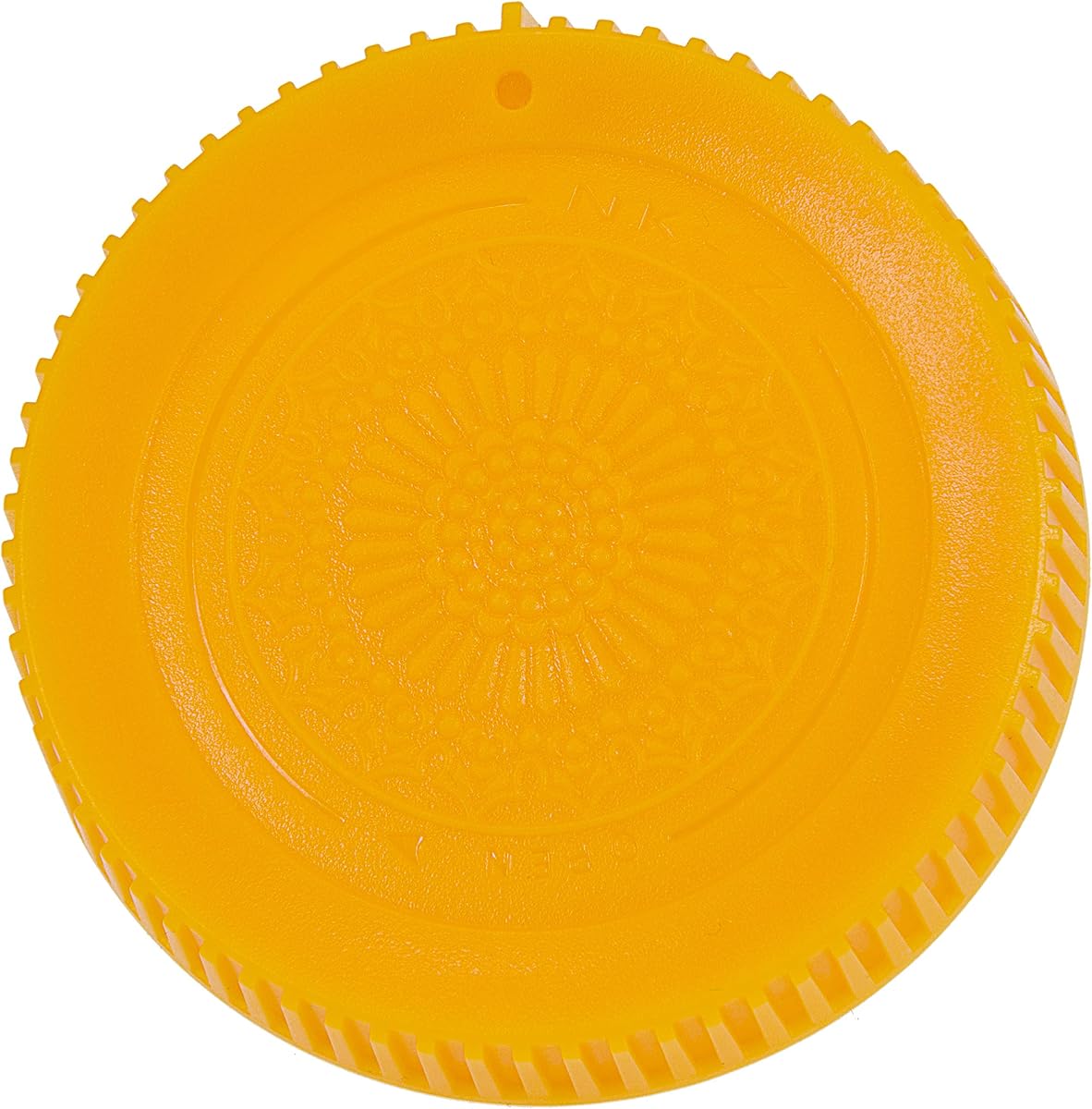 Fotodiox Designer Yellow Rear Lens Cap for Nikon Z Lenses - Compatible with Nikon Z-Mount Lenses and Adapter Mounts (Replaces Nikon LF-N1 Rear Lens Cap) - Plastic
