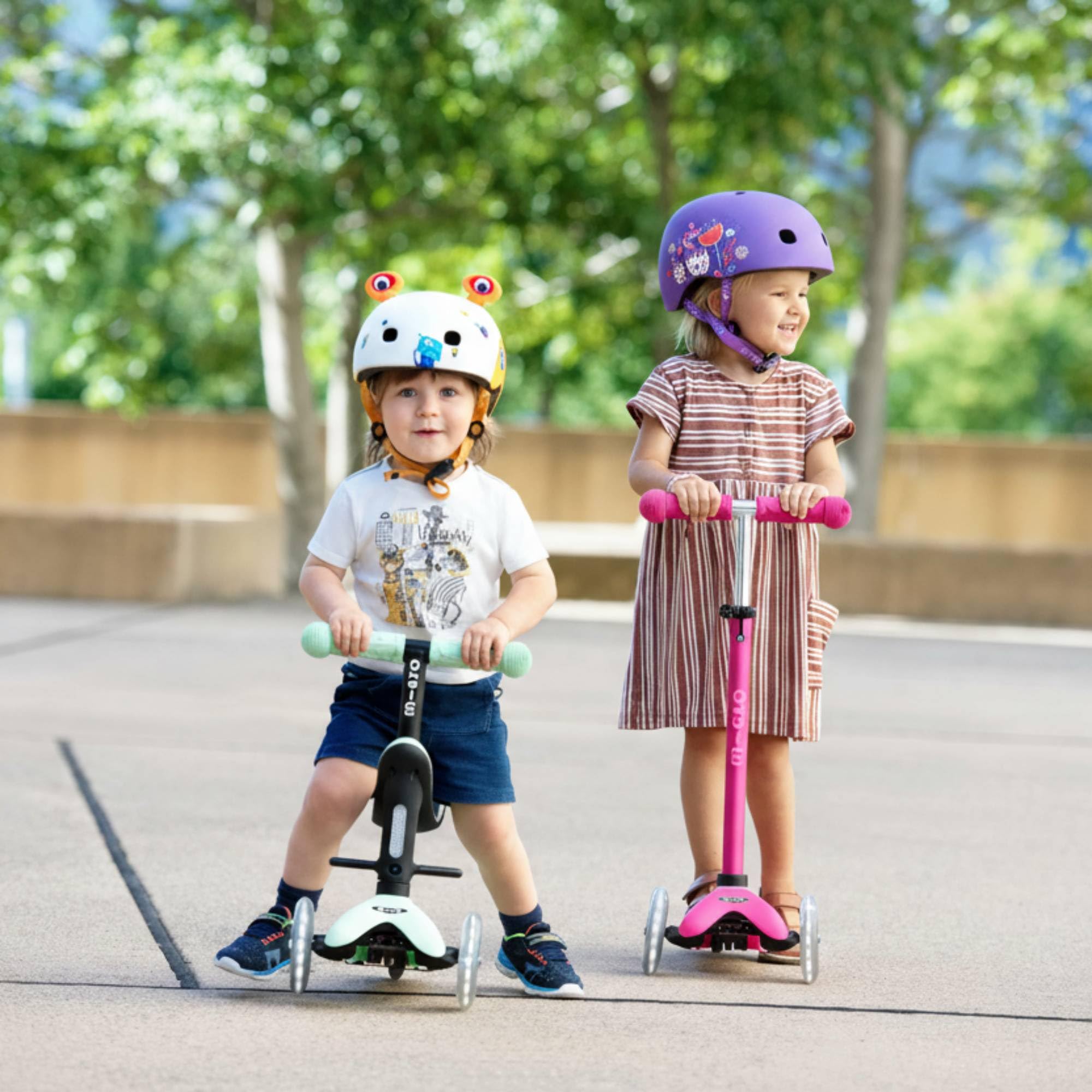 Micro® | Mini2Grow Deluxe LED | El Original Desde 1999 | Patinete Evolutivo con Asiento Mini 4en1 para niños Desde 1 año| Ruedas LED mas Brillantes | Transición sin Herramientas | 1-6 Años — view 8