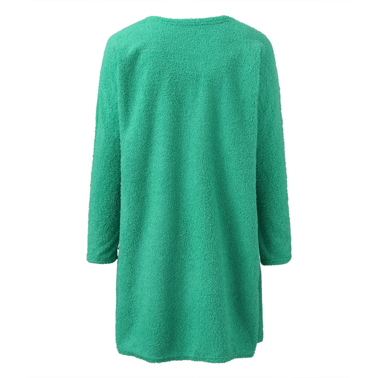 Pyjama pour femme en peluche chaude | Combinaison de maison pour femme 3 pièces Pyjama doux avec pyjama | Ensemble cami et short Ensemble de vêtements de nuit pour femme Manteau uni Ensembles de