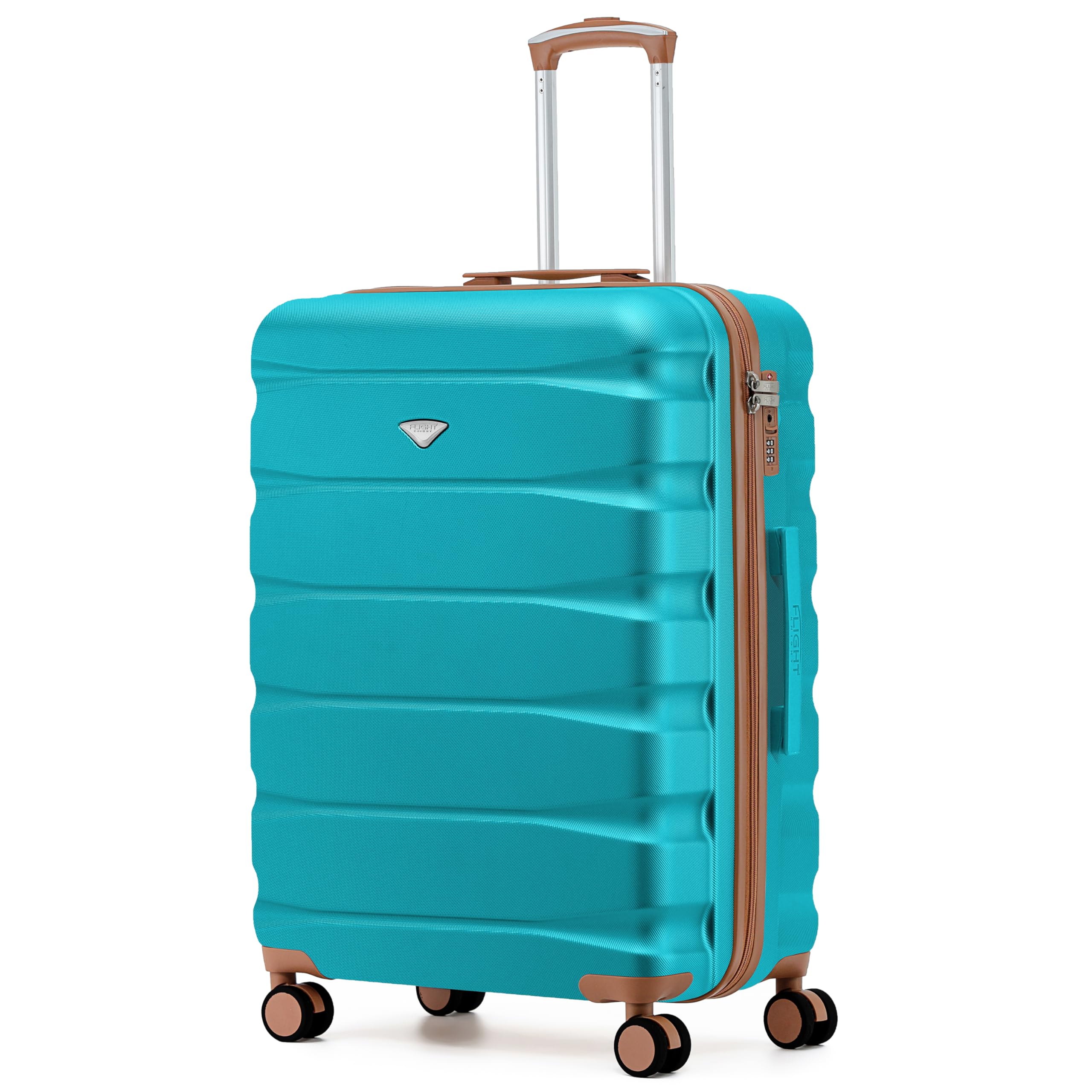 Flight Knight Underseat Cabin Suitcase 45x36x20cm | Free Hand Luggage for EasyJet & Wizz Air | Lightweight ABS Hard Shell with 8 Silent-Glide Spinner Wheels | Max Space Travel Bag — view 117