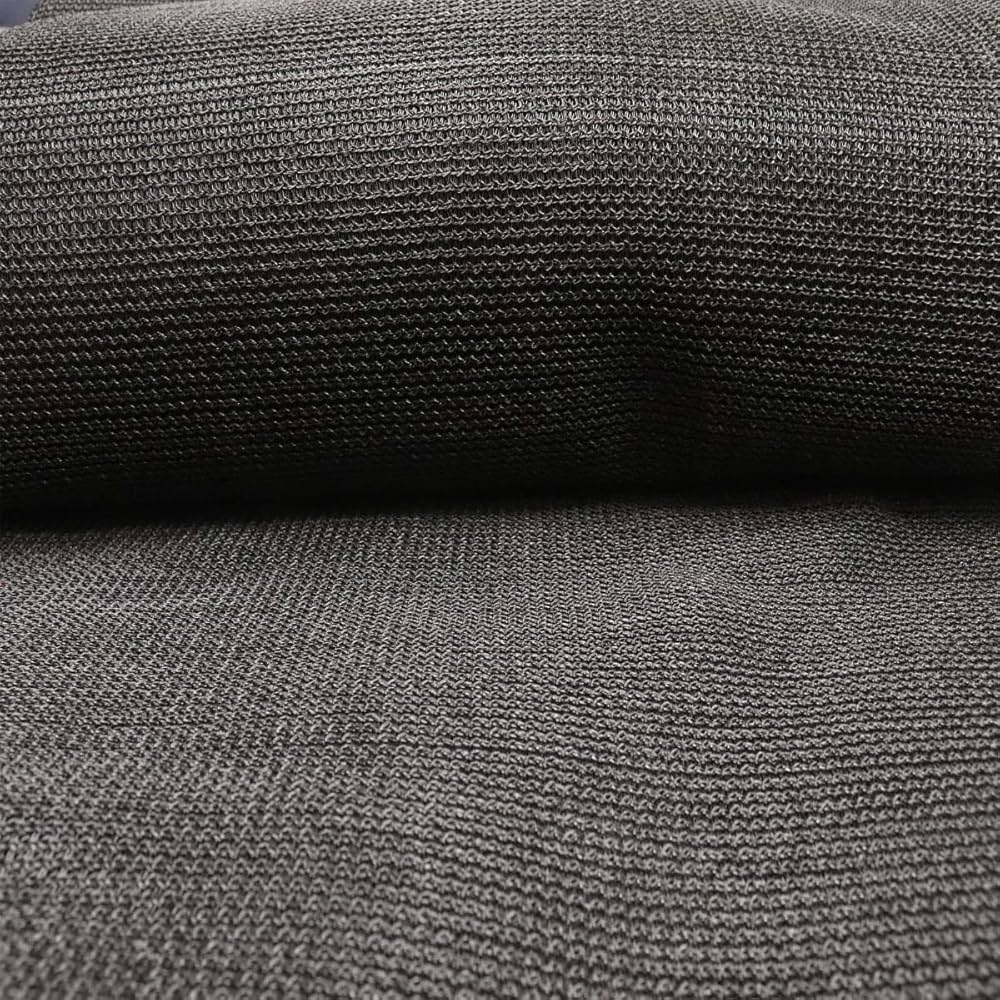 Moose Supply Black Mesh Tarp - Heavy Duty Polyethylene Tarp