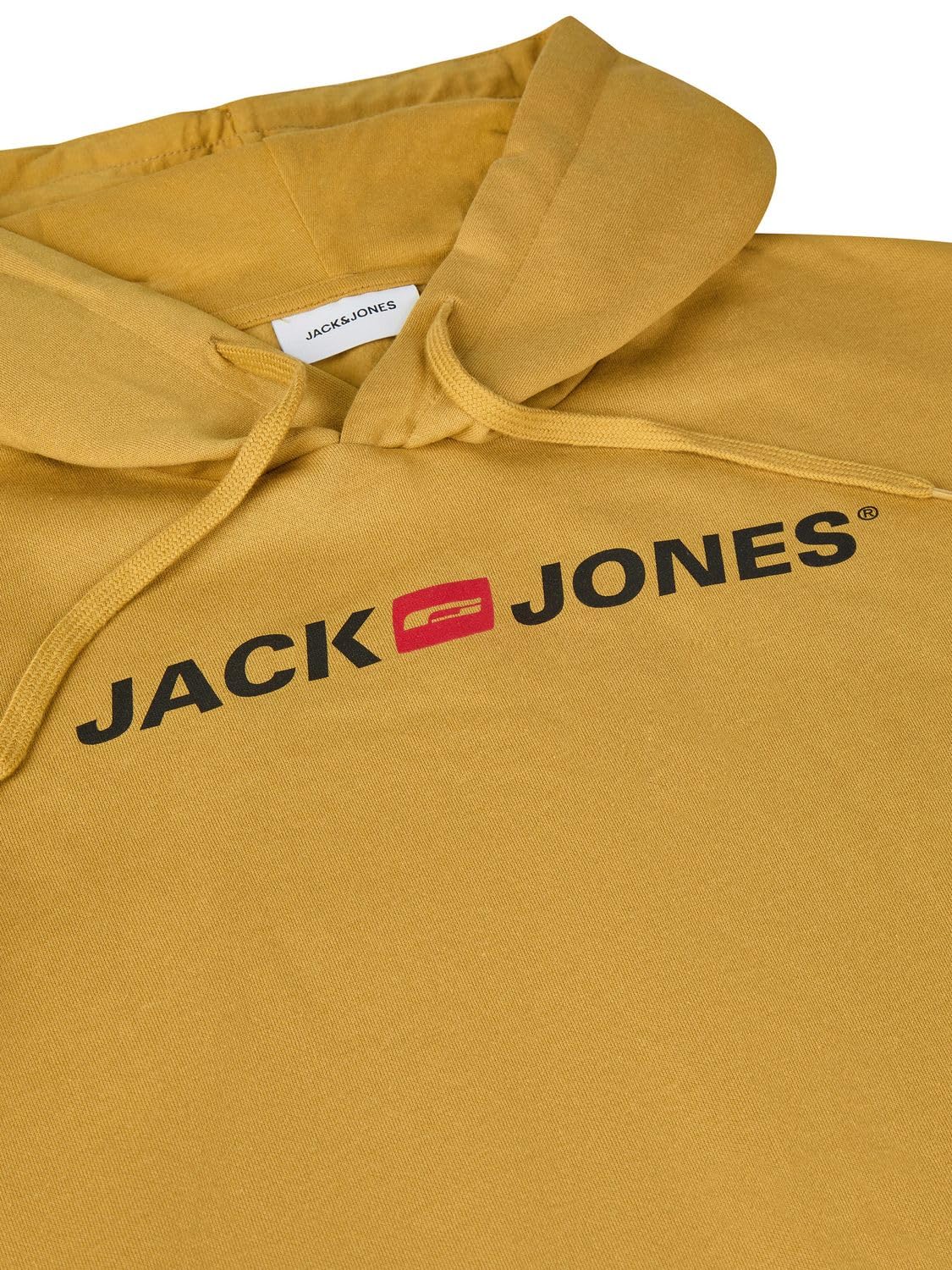 JACK & JONES JJMORTY Sudadera con Capucha para Hombre con Estampado Regular Fit Sudadera con Capucha Sudadera Verde Amarillo Gris Rojo S M L XL XXL 3XL