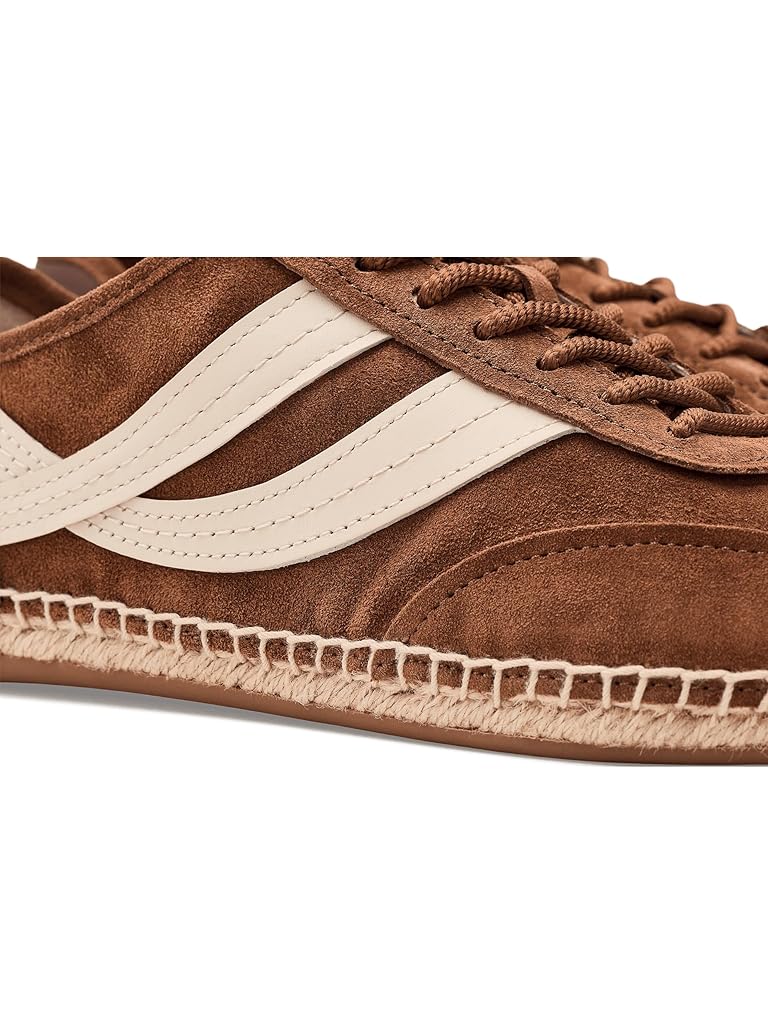 Tan Vince Oasis Espadrille Lace-Up Shoes