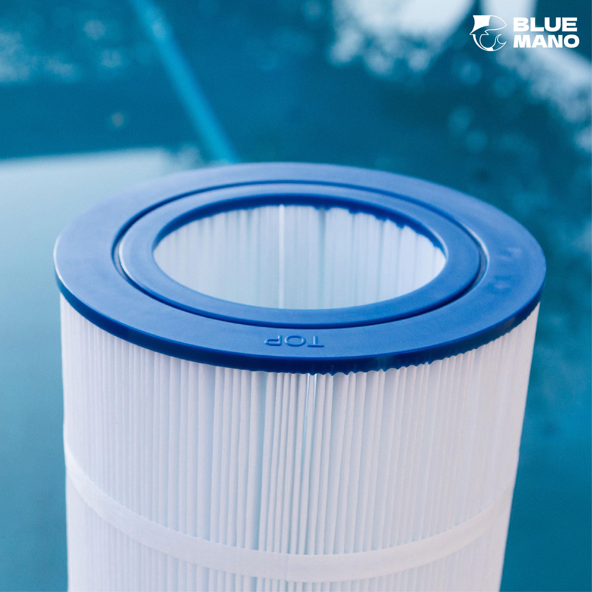 Blue Mano Cartouches de filtre de piscine de rechange pour Pentair Clean and Clear 150, Posi-Clear PCRP150, R173216, 59054300, PAP150-4, Unicel C-9415, Filbur FC-0687, Aladdin 25005