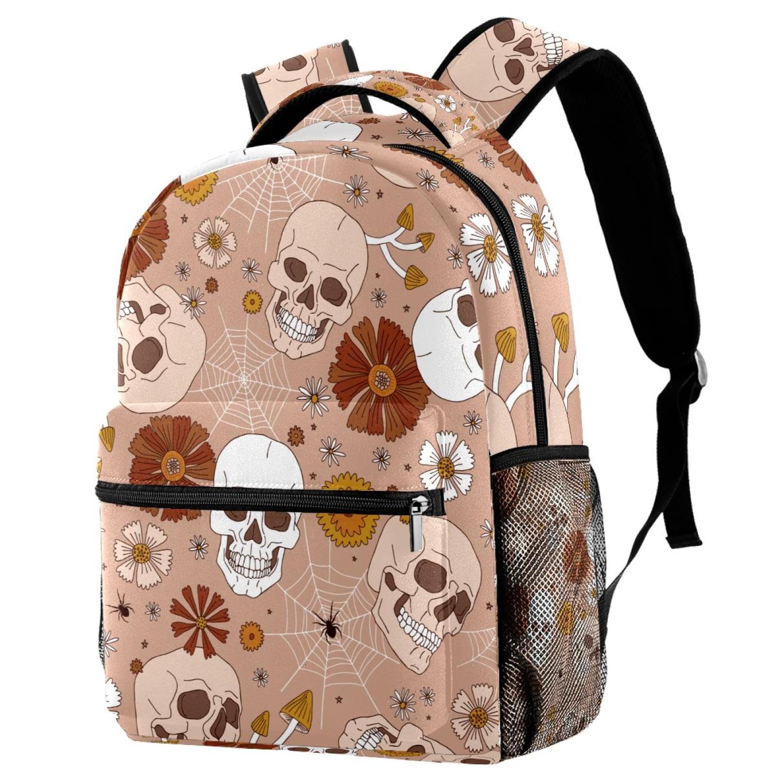 Sac à dos Campus avec motif araignée pour l'école et les sorties