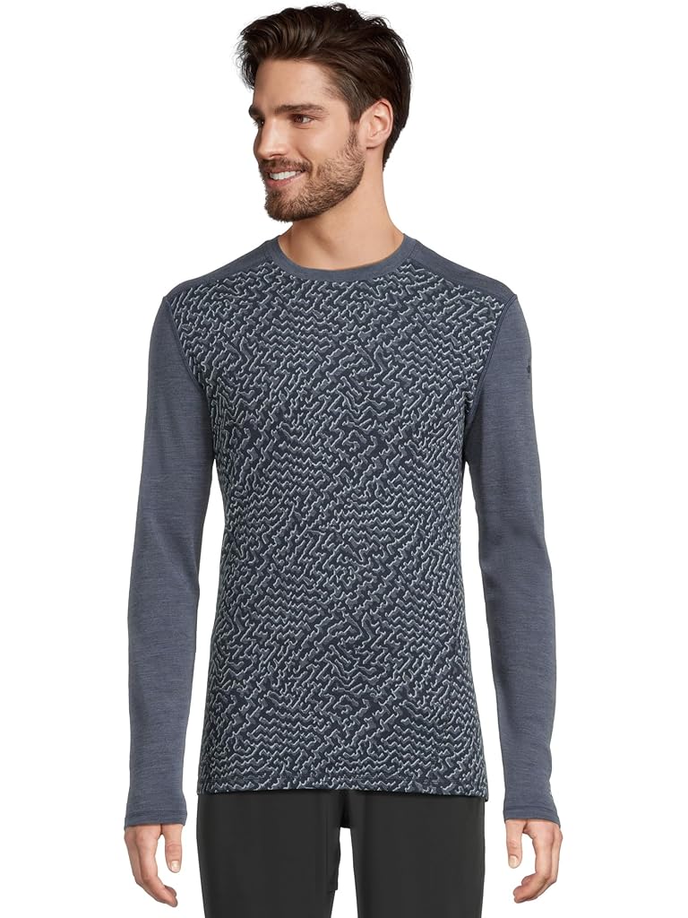Gray Smartwool Merino 250 Base Layer Crew