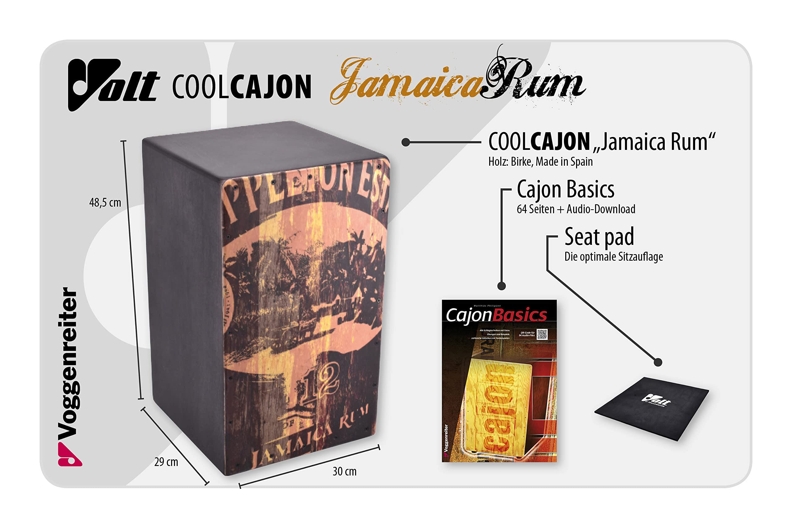 VOLT - COOL CAJONS 2 (JAMAICA RUM)