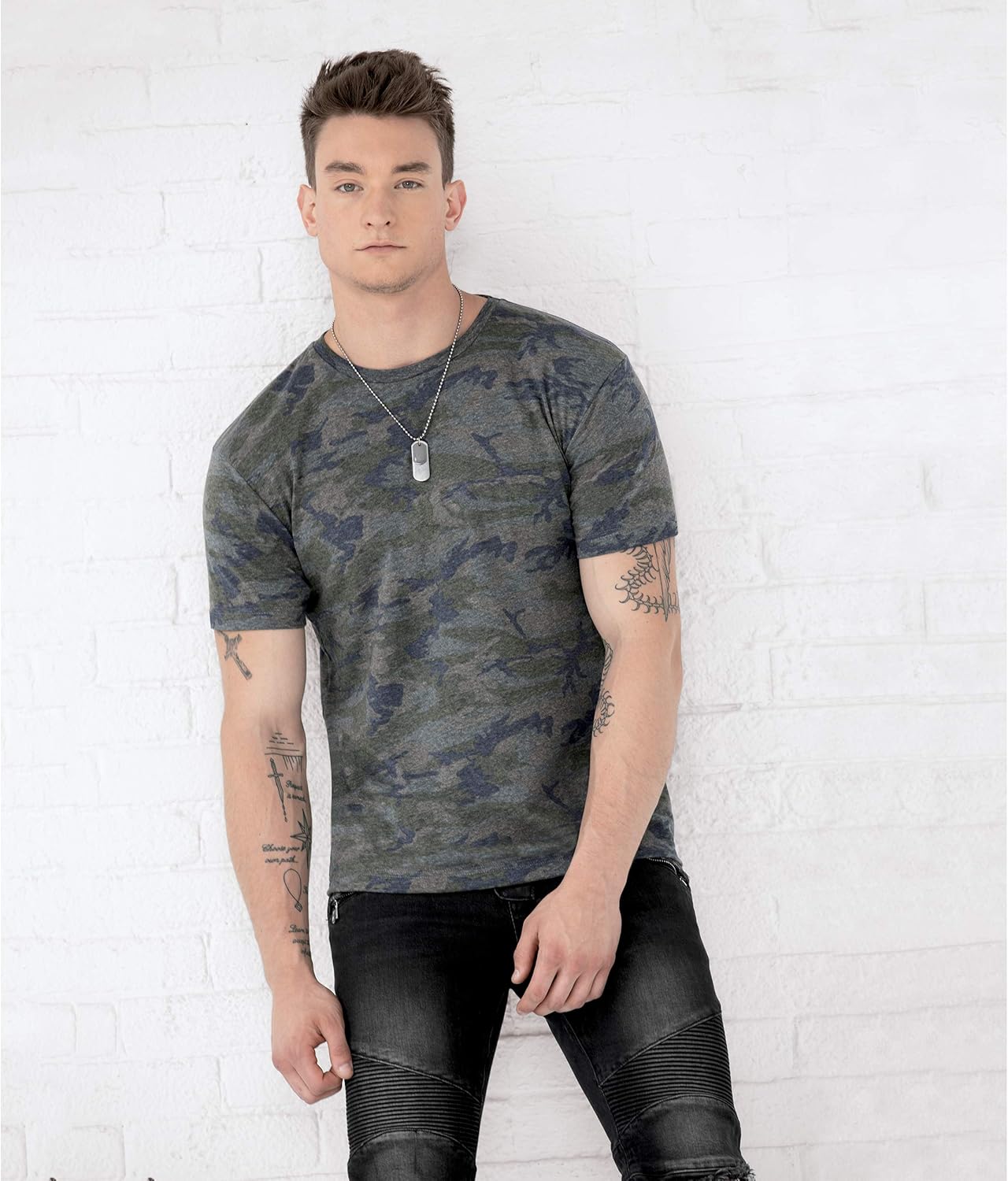 LAT Adult Unisex Crew Neck Short Sleeve Soft Cotton T-Shirt - Image 2