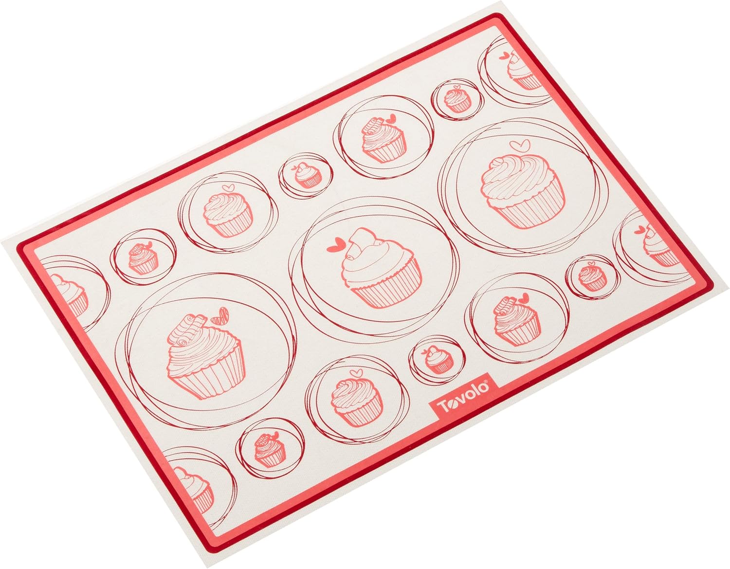 Tovolo Silicone Toaster Oven Baking Mat, Non-Stick, No-Burn Baking, Heat-Resistant to 600ᴼF (81-1923)