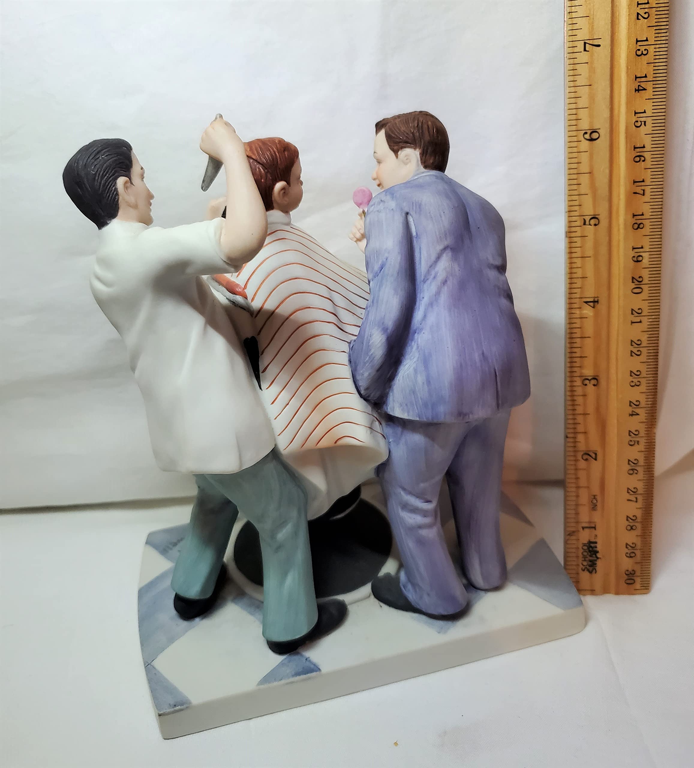 Amazon.co.jp: ノーマン・ロックウェル はじめての散髪 KNR010 JAN