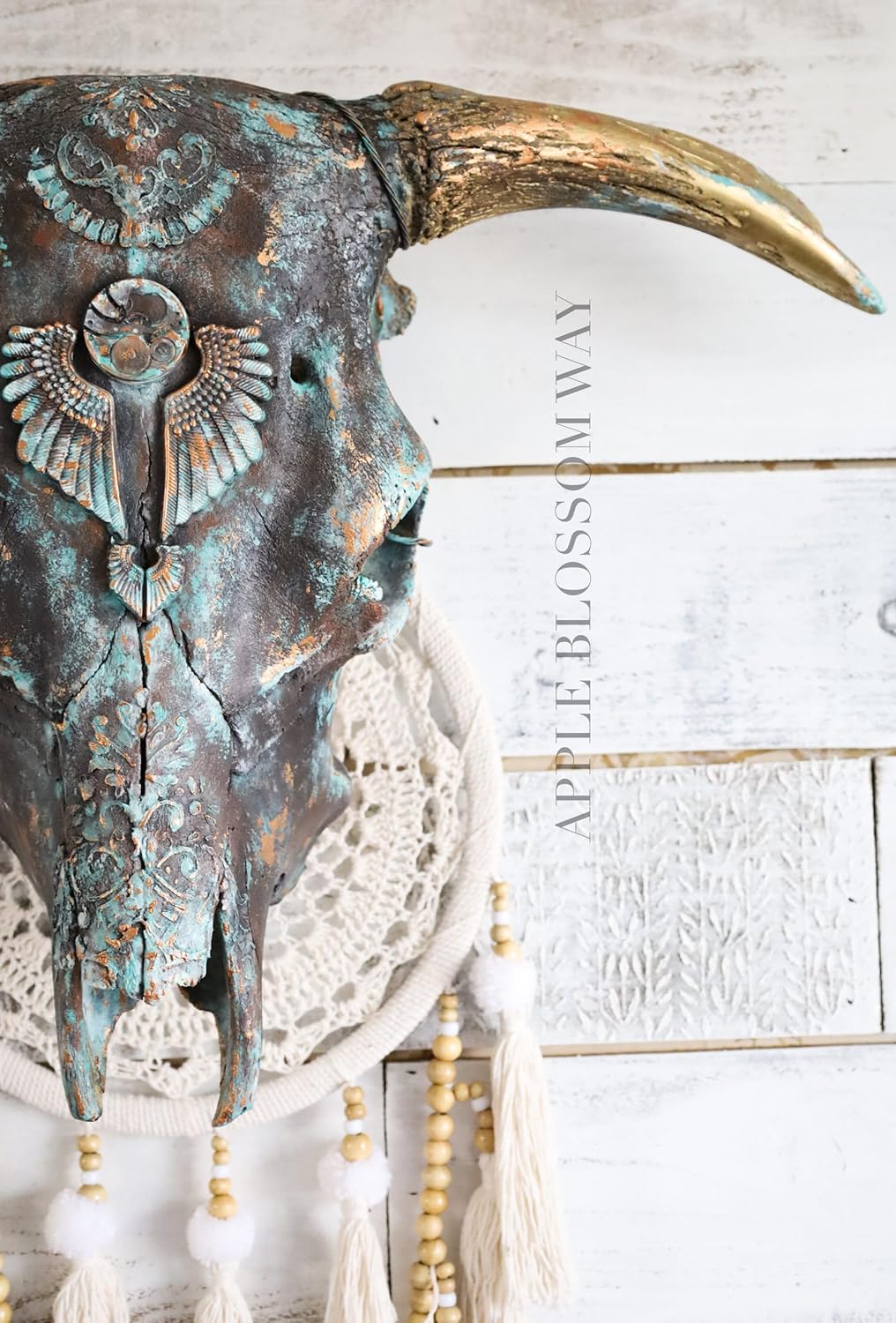 Prima Marketing 966614 Finnabair Decor Moulds 5"X8"-Cogs & Wings