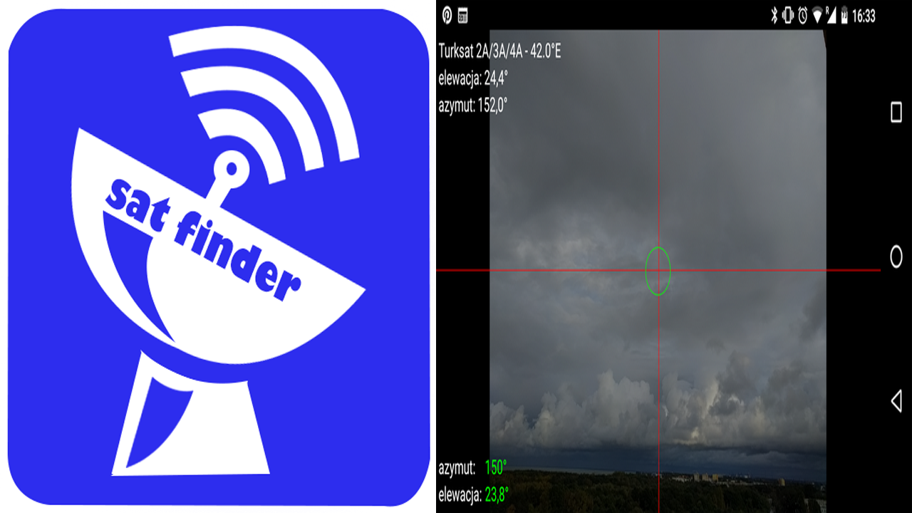 Sat Finder App on Amazon Appstore