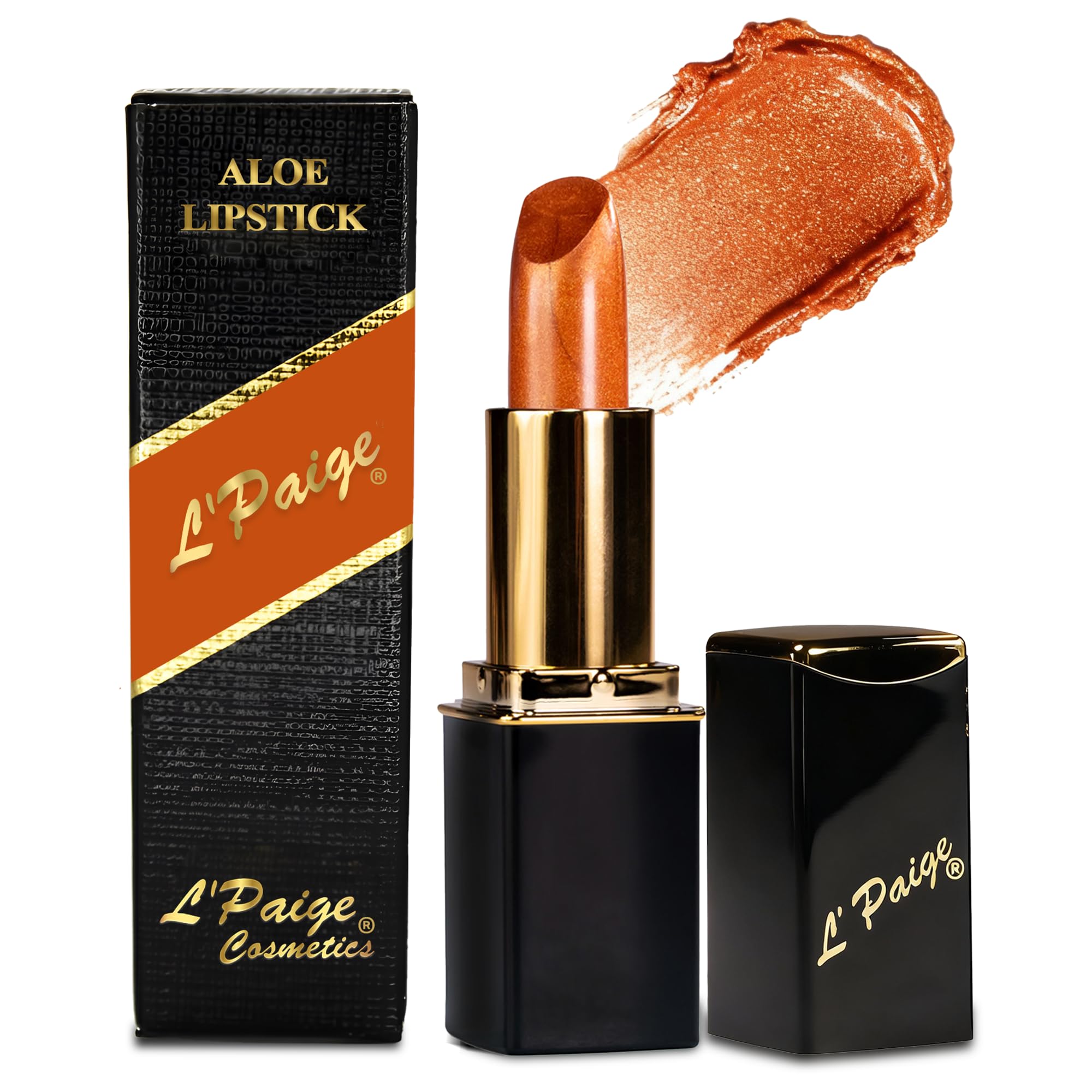 Designer Lipstick L05 Frosted Copper, All-Natural, AloeVera, Long-lasting Moisturising