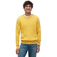 Tommy Hilfiger Classic Cotton Cable Crew Neck Mw0mw33132 Maglione