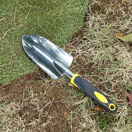 Miniatura 4 de Pala de jardín, pala de jardín, herramientas de mano de jardinería resistentes con mango ergonómico, pala de jardín pequeña resistente a la