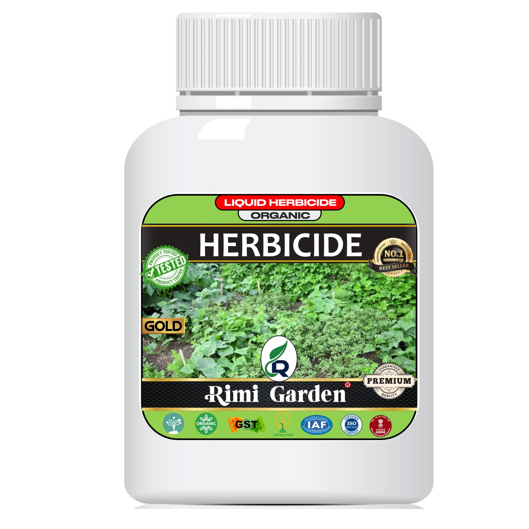 Rimi Garden® Herbicide, Premium Organic Liquid Herbicide for Removing Wild Herbs. (250 ml)