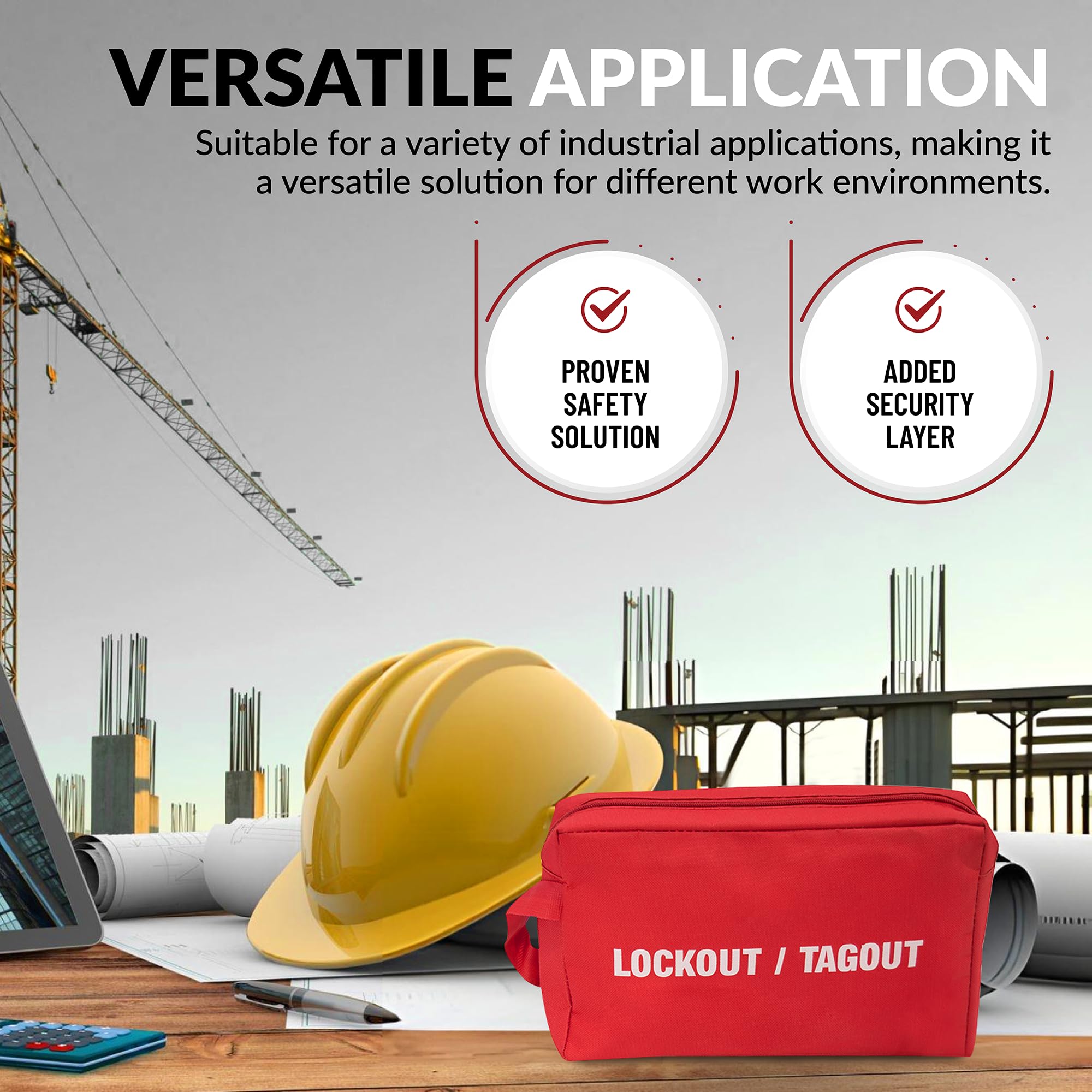 Lockout Tagout Lock Out Tag Out Groppli Kit - OSHA Compliant Safety Set ...