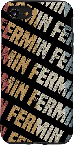 iPhone SE (2020)  7  8 Custom Fermin Phone Cover Vintage Retro Black Personalized Case