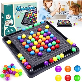 Intellectual Chessboard Double Duel Board Game Balls Strategy Games