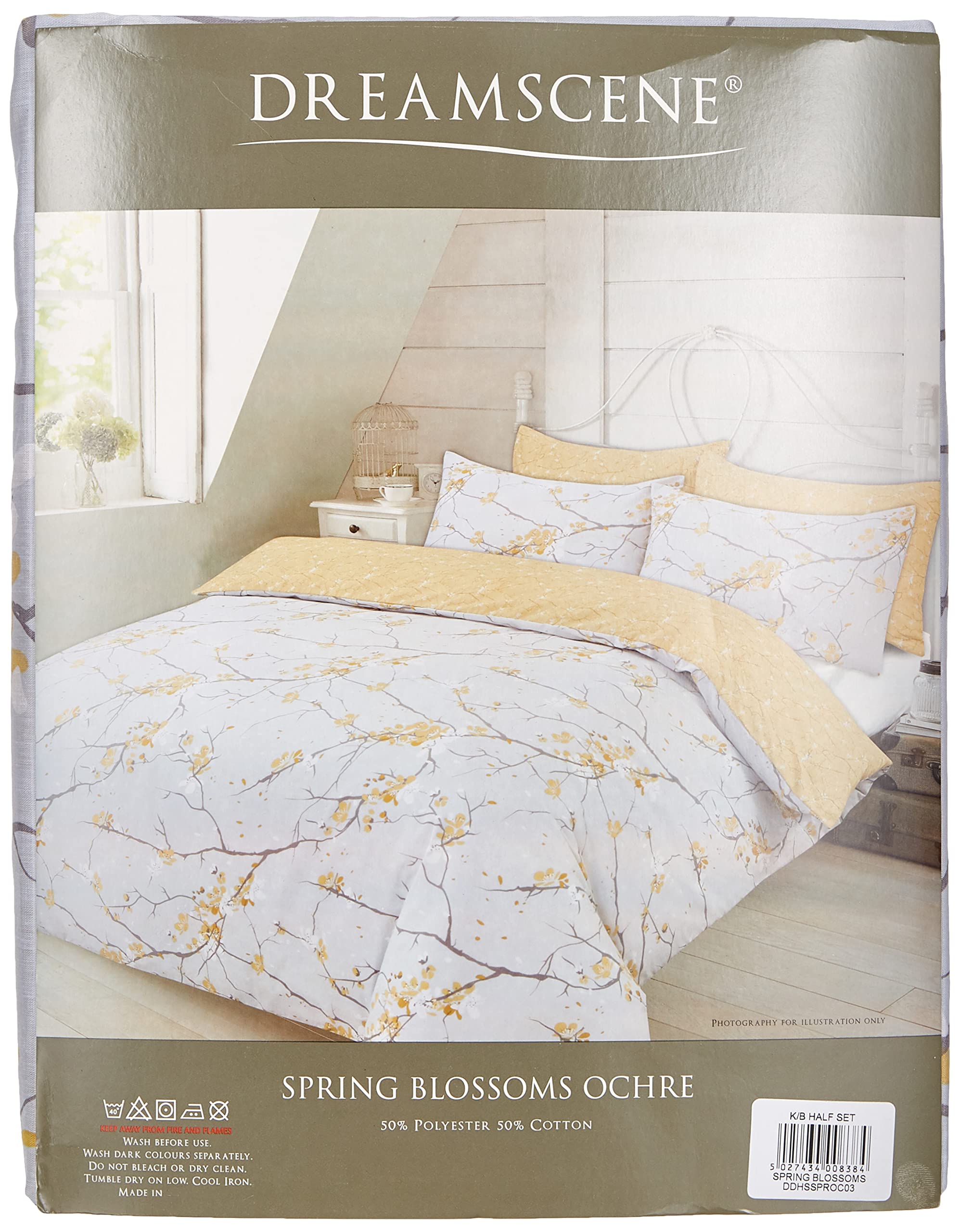 Set Copripiumino Cotone Percalle Double Face - Matrimoniale 250x240 + 2 Federe, Fiori Grigio, Made In Italy - Foto 10