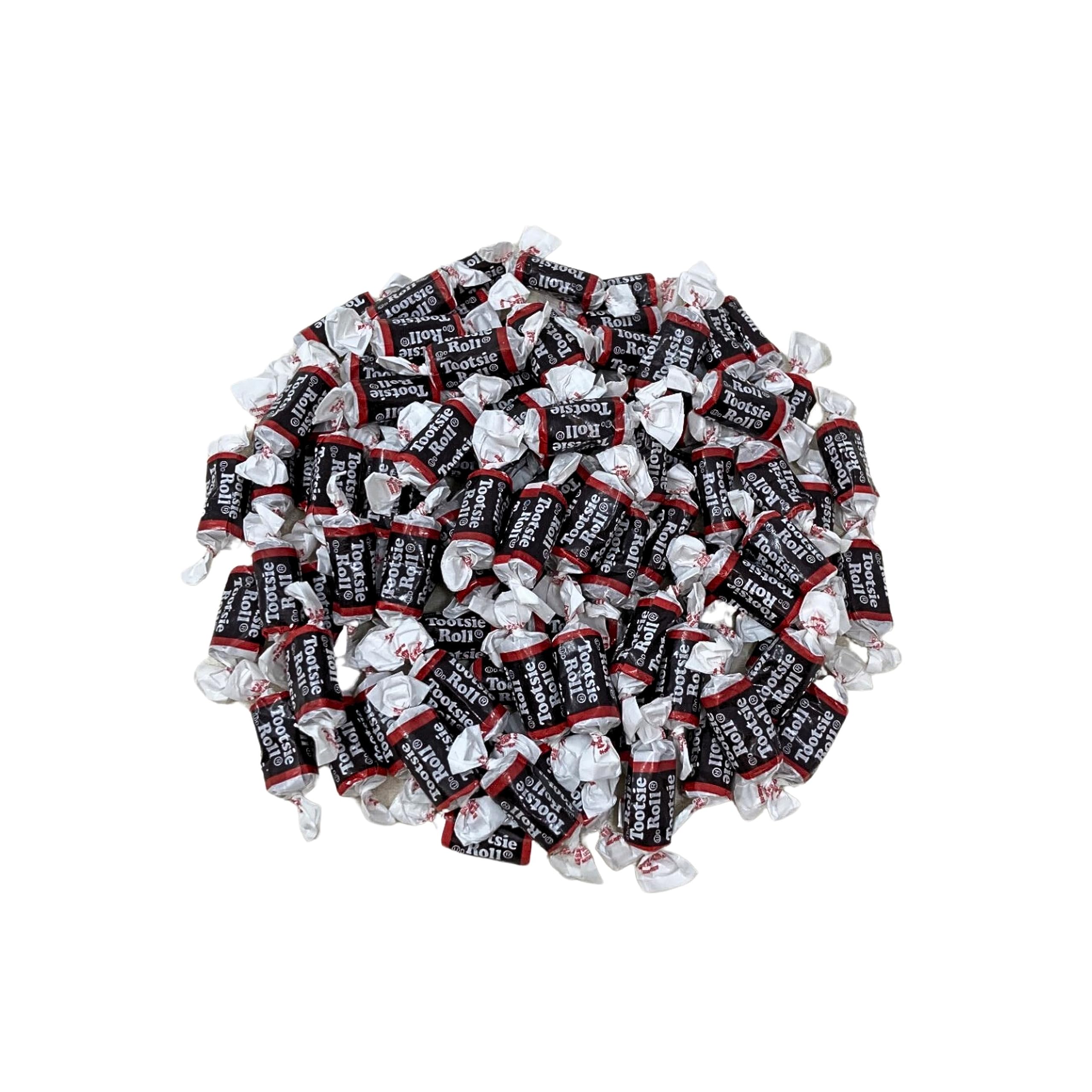 Roll Midgees Chewy Taffy Candy Bulk Pack 1.5-Lbs- Chocolate Midgees, Individually Wrapped Party Candy (24-Oz)