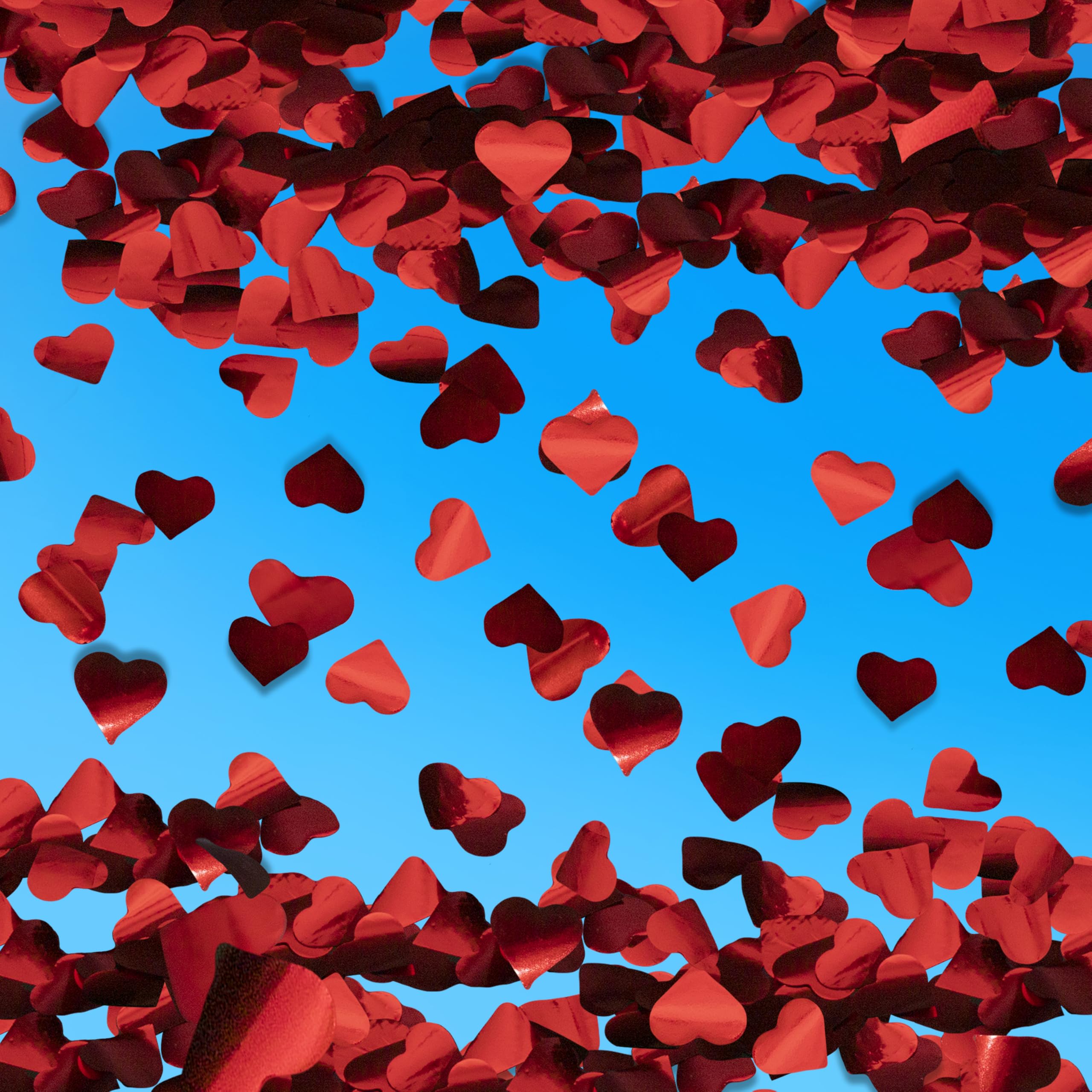 Cannoni Spara Coriandoli PrimePure Per Gender Reveal - Confezione Da 2 Con Coriandoli A Cuore Rosa/Blu - Foto 3