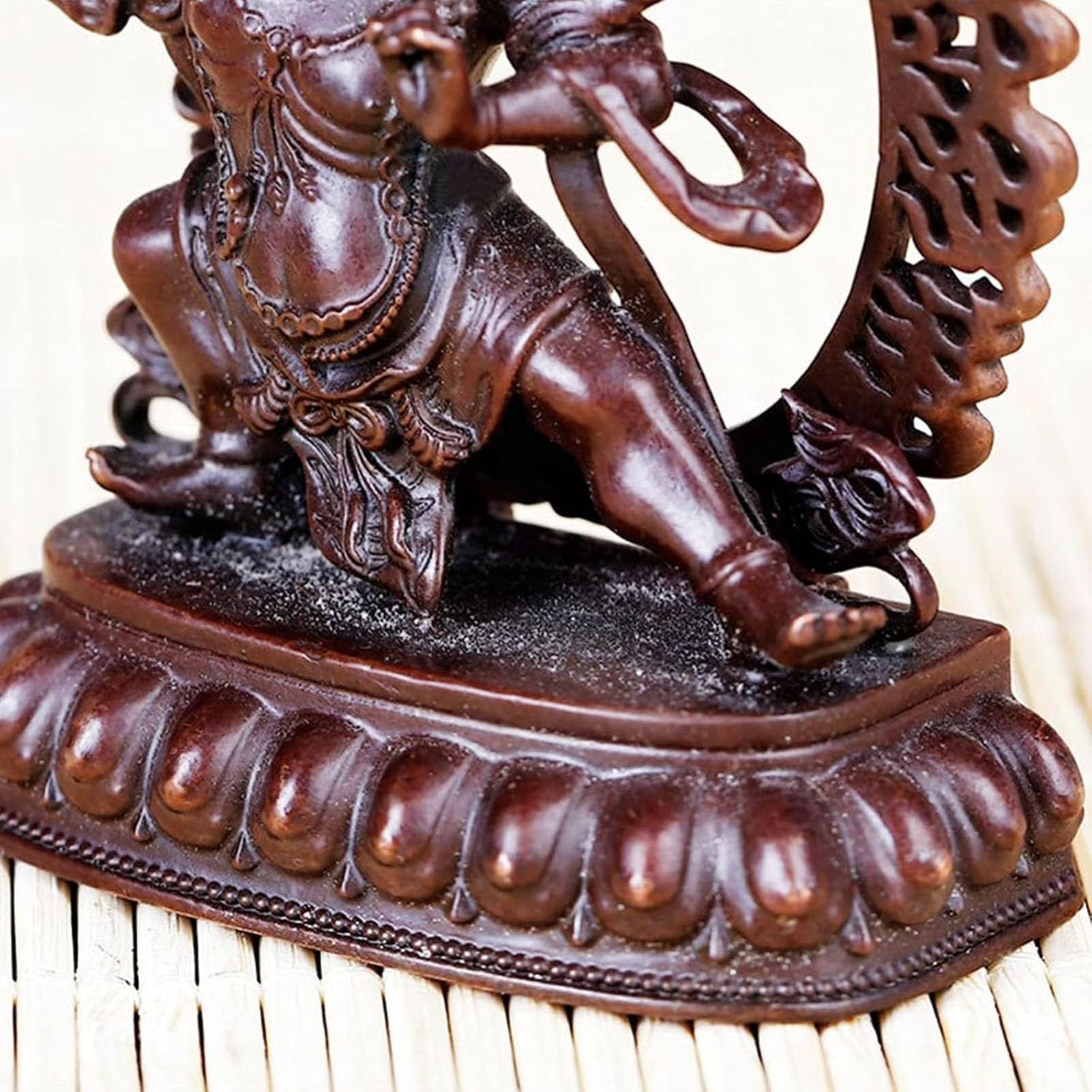 Lustige Kunststatue – Feng Shui Vajrapani Statue, Tibetische Buddha-Statue, Vajradhara-Statue, Dekorationsfiguren, Tantrischer Buddhismus Für Anfänger, Rotkupfer