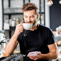 Flanacom Boho Kerámia Poháralátét Szett 6 db - Orientális Dizájn 6