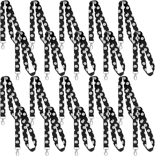 Miniatura 8 de 20 cordones para fútbol, fútbol, sóftbol, baloncesto, voleibol, llaveros, cartera de identificación, soporte para llaves, cordón para el cuello,