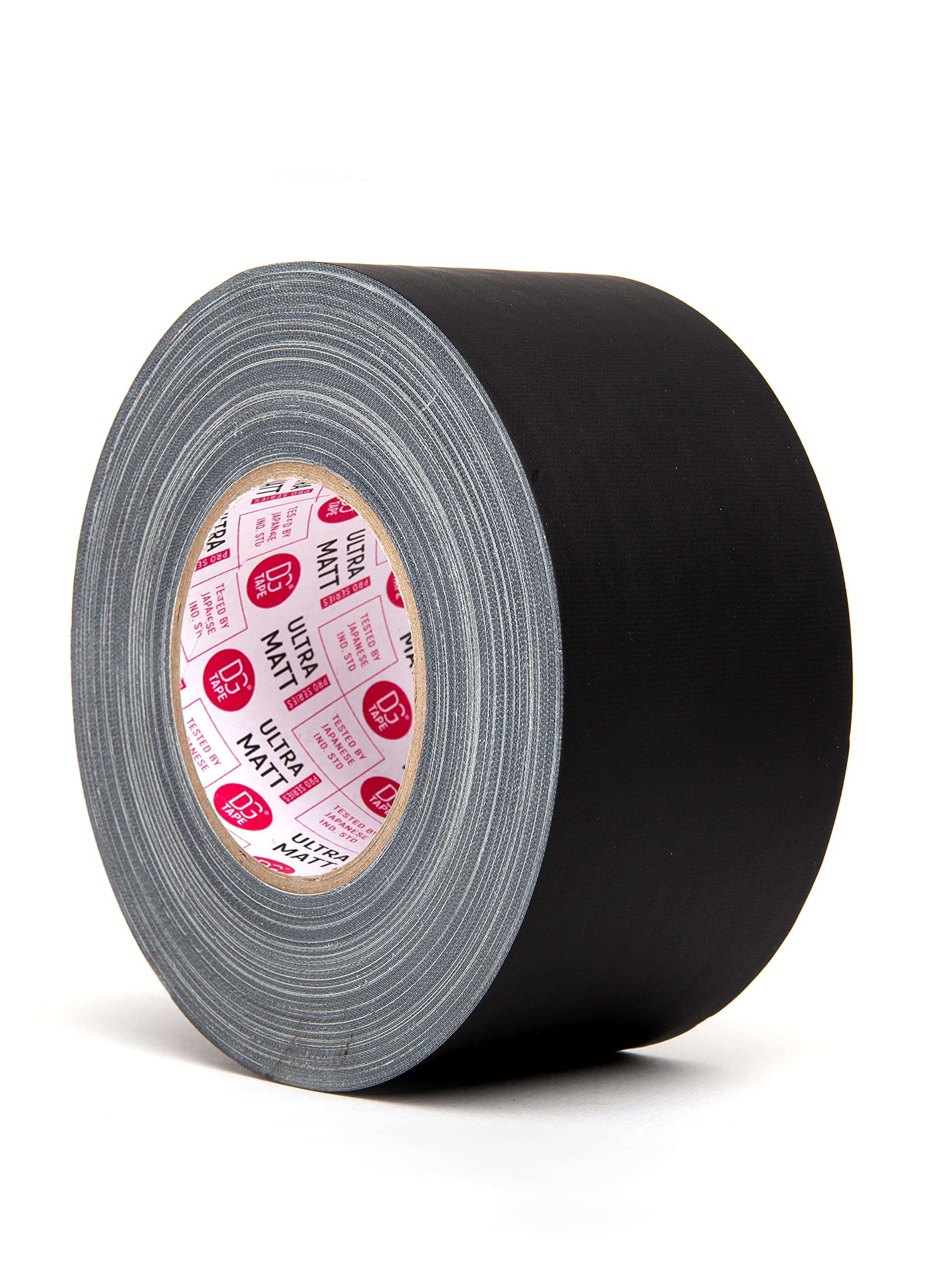 DGTAPE 3in X 60ya - Black ultraMATT Wide Gaffer Tape. Matte Finish Surface UM72/50/B (3 in X 60 ya, Black)