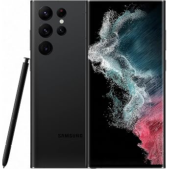 Samsung Galaxy S22 Ultra 5G 512GB | 12GB RAM Mobile Phone, Black