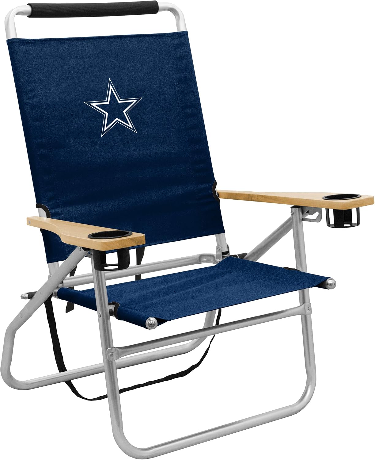 Logo Brands Officially Licensed NFL Unisex Beach Chair, One Size, Team Color